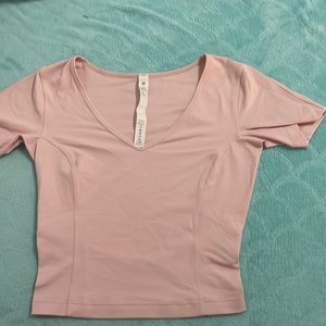 COPY - LULULEMON, align-tshirt, size 2, only worn once (too big)